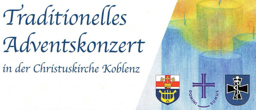 wegen der Sanierung der Florinskirche findet das Konzert in diesem Jahr in der Christuskirche statt